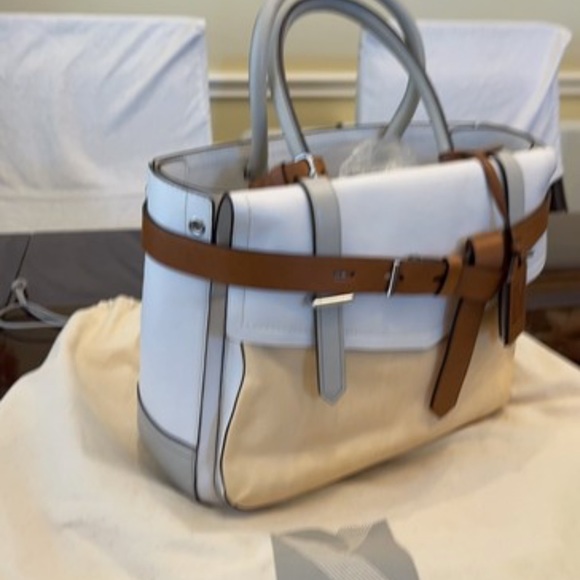 Reed Krakoff Boxer Tan and Beige Tote - Picture 2 of 11